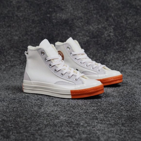 Converse Cold Protection Orange sale/poudre blanche de riz - Picture 2 of 9